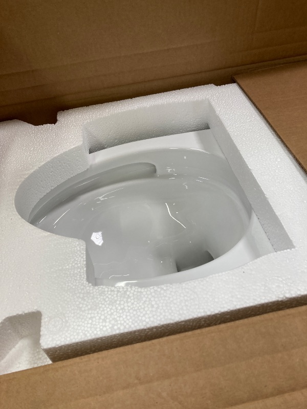 Photo 1 of ***(TOILET SEAT NOT INCLUDED)*** TOTO Drake WASHLET+ TWO-Piece Elongated 1.28 GPF TORNADO FLUSH Toilet , Cotton White - MW7763084CEG#01