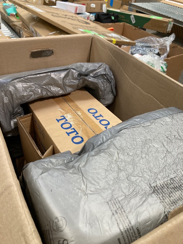 Photo 1 of ***(TOILET SEAT NOT INCLUDED)*** TOTO Drake WASHLET+ TWO-Piece Elongated 1.28 GPF TORNADO FLUSH Toilet , Cotton White - MW7763084CEG#01