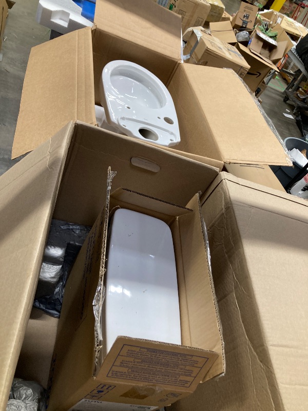 Photo 1 of ***(TOILET SEAT NOT INCLUDED)*** TOTO Drake WASHLET+ TWO-Piece Elongated 1.28 GPF TORNADO FLUSH Toilet , Cotton White - MW7763084CEG#01