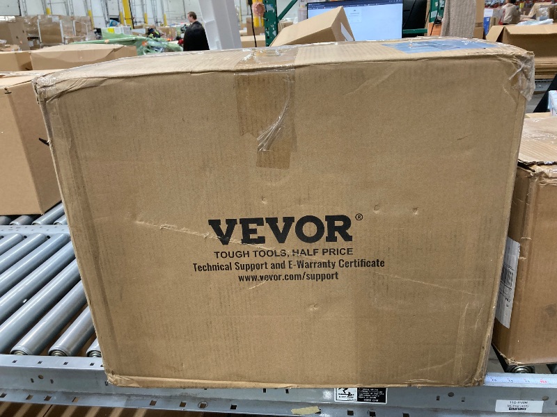 Photo 1 of **MISSING PARTS/NO GUARD**VEVOR Commercial Meat Slicer, 320W Electric Deli Food Slicer, 12 inch Carbon Steel Blade Electric Food Slicer, 350-400RPM Meat Slicer, 0-0.6 inch Adjustable Thickness for Cheese, Veggies, Ham