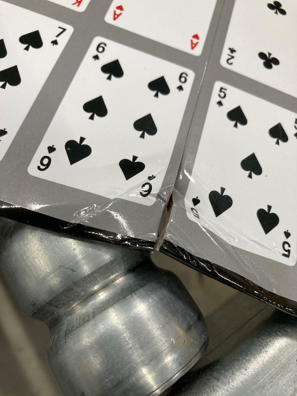 Photo 1 of ***(DAMAGE ON BOARD CORNERS/BENT)*** 
Sequence Premium Edition - Stunning Set with Giant Board (20.25 x 26.25 inches), Exclusive Chips and Deluxe Cards by Goliath, Blue, for Ages 7+