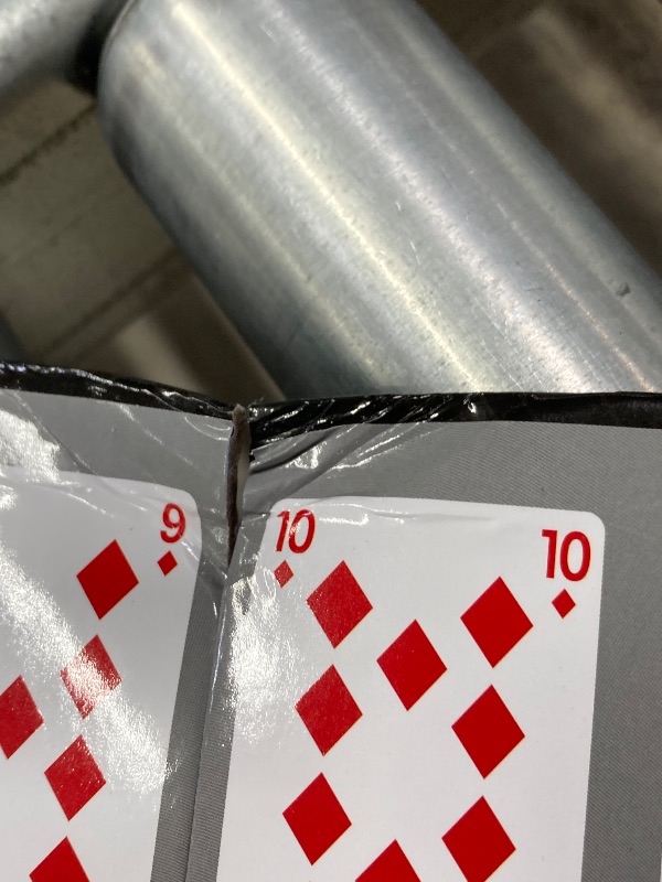Photo 1 of ***(DAMAGE ON BOARD CORNERS/BENT)*** 
Sequence Premium Edition - Stunning Set with Giant Board (20.25 x 26.25 inches), Exclusive Chips and Deluxe Cards by Goliath, Blue, for Ages 7+