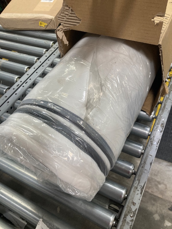 Photo 1 of **reference image**Plush Zen 12 Inch Queen Size Mattress - Firm Hybrid Spring Mattress in a Box with Motion Isolation & Multi-Zone Support, Perfect Cloud Comfort & Memory Foam