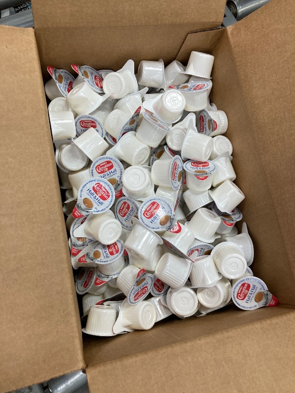 Photo 1 of **exp aug 29 2025**Carnation Half and Half Liquid Creamer Singles, 360 Count