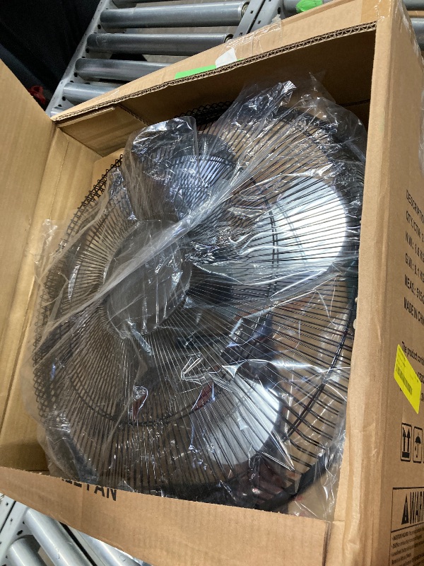 Photo 1 of 2 Pack 20" Wall Mount Fan with Remote, 3 Speeds Wall Oscillating Fan with 4800 CFM, Cooling Fan with 4 Timing, High Velocity Fans, Blue
