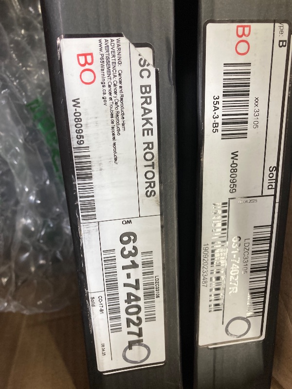 Photo 1 of **PART NUMBERS LISTED IN PICS**Dynamic Friction Company Front and Rear Brakes and Rotors| Hardware Included|Front and Rear 5000 Euro Ceramic Brake Pads and Rotors Kit| Fits 2018-2023, 2019-2023 Volkswagen Teramont