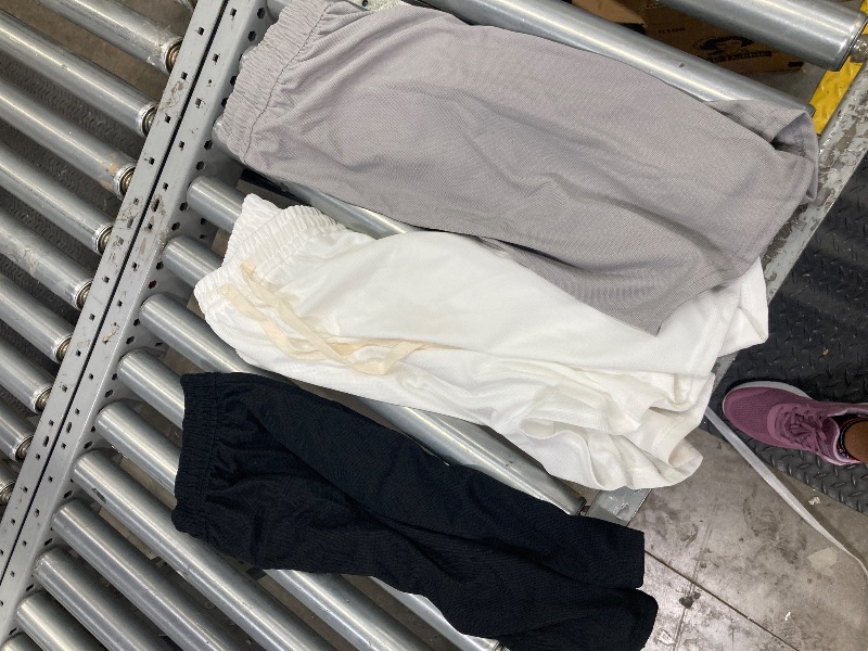 Photo 1 of **color is diferent****reference image**Andrew Scott Mens Cotton Knit Athletic Gym Shorts | Work Out Jogger Sweat Shorts with Drawstring & Pockets - Pack of 3 size m