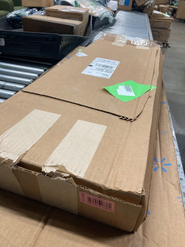 Photo 1 of **refere4nce image**GORILLA GRIP Moisture Guard Doormat, Indoor Outdoor Rubber Backed Weather Mat, 29x17, Blue