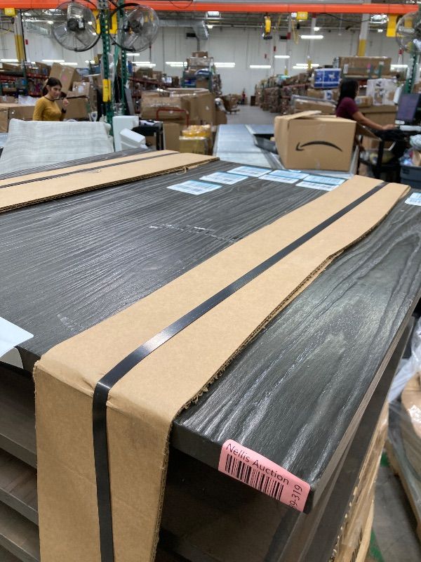 Photo 1 of ***(PARTS ONLY -MISSING LEGS)*** 
FDW Heavy Duty Outdoor Dining Table Metal Kitchen Table Metal Table 31 x 31 Inches Bar Coffee Table Home Restaurant Wood Top Table Patio Dining Table Indoor Outdoor Metal Base Table, Bronze