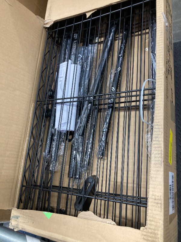 Photo 1 of 14x36x54 Inch 4-Shelf Storage Shelves Heavy Duty Shelving Unit for Kitchen Metal Shelves Garage Organizer Wire Rack Shelving Storage Unit Shelf Adjustable Utility NSF Certification Commercial