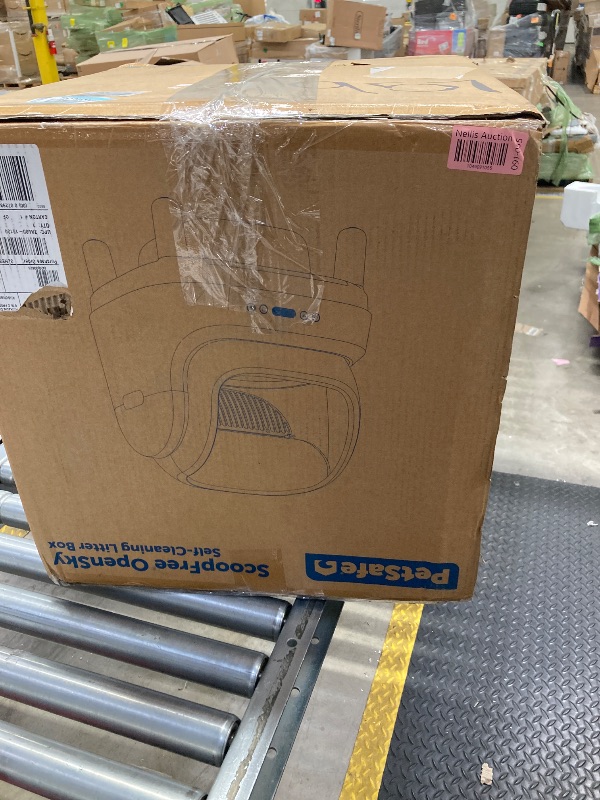 Photo 1 of PetSafe ScoopFree OpenSky Automatic Self-Cleaning Cat Litter Box – Advanced Odor Control – App Controlled with Health Monitoring – Works with Any Litter – Up to 2 Weeks of Hands-Free Cleaning