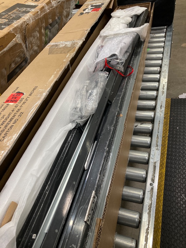 Photo 1 of Patiowell 5x3 FT Outdoor Storage Shed, Tool Shed with Sloping Roof and Lockable Door, Metal Shed for Backyard Garden Patio Lawn, Brown
Sold as a  set but its only metal part.