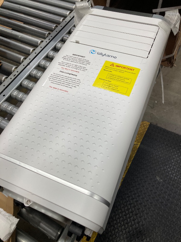 Photo 1 of 10,000 BTU Portable Air Conditioners for 450 Sq.Ft, 4-in-1 Room Air Conditioner with Cooling, Heating, Dehumidifier, Fan, Remote, Sleep Mode, Child Lock, 24H Timer, Self-Evaporating Portable AC Unit