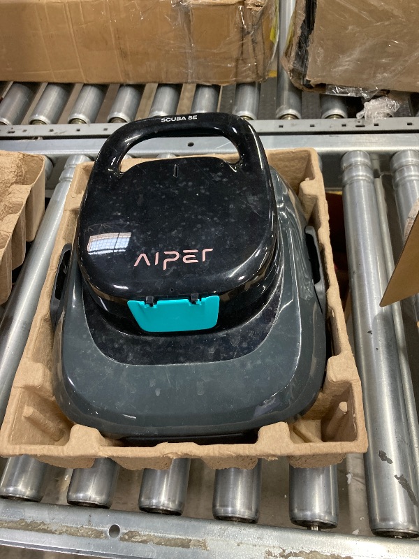 Photo 1 of (2025 Upgrade) AIPER Scuba SE Cordless Pool Cleaner, Upgrade 95-Min Runtime, Smart Self-Parking, Pool Vacuum for Above-Ground Pools up to 860 Sq.ft