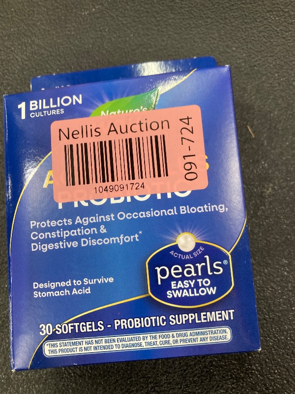 Photo 1 of ***BB 07/2025***Natures Way Acidophilus Probiotic Pearls Softgels - 30ct