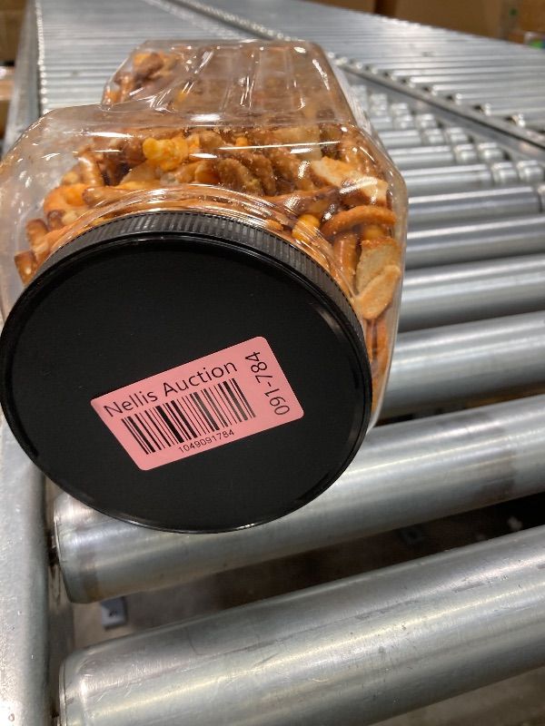 Photo 1 of ***BB  10/2025*** 
Utz Pub Mix, 42 Oz. Barrel, Savory Snack Mix with a Blend of Crunchy Flavors for a Tasty Party Snack, Resealable Container, Trans-Fat Free and Kosher Certified