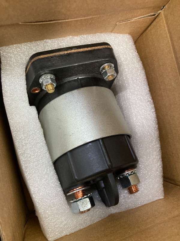 Photo 1 of 10L0L Golf Cart Solenoid for 48V Electric Golf Cart G22/G29 Drive (2007-up) Heavy Duty Solenoid Replacement Part JU6-H1950-00, JU6H19500000