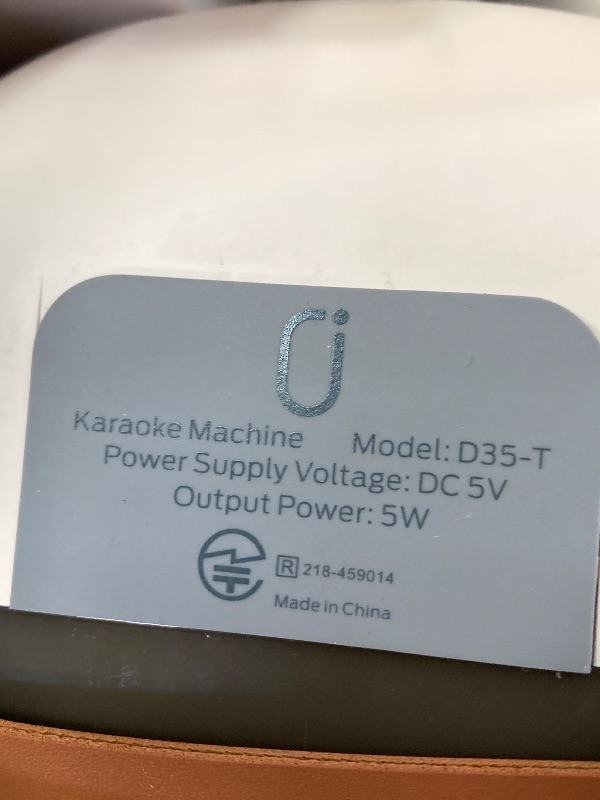 Photo 1 of ***PARTS ONLY-SELLING AS PARTS ONLY***
HWWR Karaoke Machine for Kids Adults, Portable Bluetooth Speaker Mini Karaoke Machine with 2 Wireless Microphones & LED Lights for Home Parties Gathering, Xmas Birthday Gifts for Girls Boys All ***(BOX OPEN