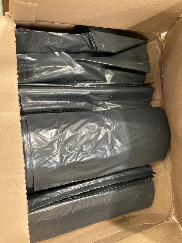Photo 1 of ***UNSURE OF ACTUAL COUNT IN BOXES*** T-Tough Roll Pack Low Density Repro Blend Star Seal Coreless Rolls Bag, 45 Gallon Capacity, 46" Length x 43" Width, XXH Strength, Black (Pack of 100)***2PACKS INCLUDED***