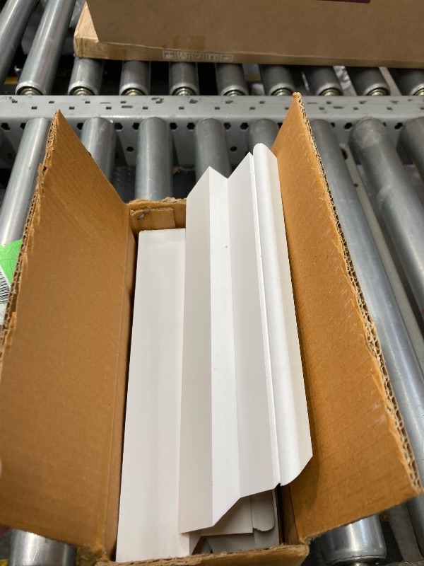 Photo 1 of ***4 PIECES, 1 WRAP AROUND CAP ONLY INCLUDED*** Millwork 8"W x 6'H Premium Square Non-Tapered Smooth PVC Endura-Craft Column Wrap Kit, Prairie Capital & Base