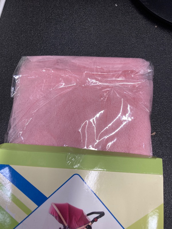 Photo 1 of ***ACTUAL ITEM IS PINK***Clear Stroller Rain Cover, Universal Travel Weather Shield Breathable Baby Stroller Rain Cover for Windproof, Waterproof, Protect from Sun Dust Snow