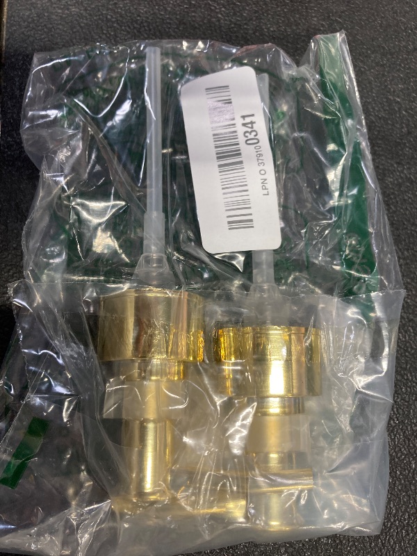 Photo 1 of ***THERE ARE ONLY 2 ITEMS INCLUDED>***Walfront 2pcs Pump Dispensers for Soap Lotion Massage Oil Bottle Applicable to All Threaded Bottles Replacement Pumps Bottles (Gold)