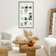 Photo 1 of 12 Opening 4x6 Collage Picture Frames 2 Pack, Beige Photo Frame with Mat Horizontal and Vertical for Wall Mounted