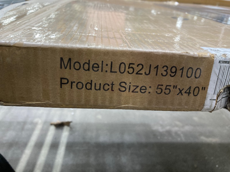 Photo 1 of ***BOX IS DAMAGED, PRODUCT LOOKS FINE****55x40 LED Bathroom Mirror with Lights, Backlit + Front Lit, Anti-Fog Lighted Vanity Mirror for Bathroom Wall with 3 Colors, Stepless Dimmable, Memory, Shatter-Proof, Tempered Glass, ETL Listed****FACTORY SEALED BOX