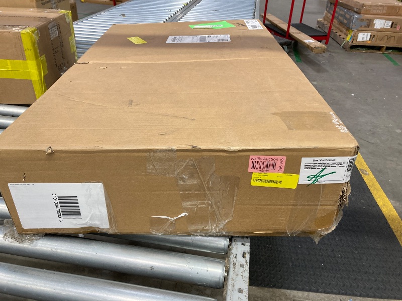 Photo 1 of ***IT DOES NOT APPEAR THAT THE TABLE IS IN BOX***IT IS UNKNOWN IF ALL NECESSARY PARTS ARE HERE FOR CHAIRS*** Furniture Biony 36" Round Bistro Set with 2 Pub-Chairs in Espresso/Tan