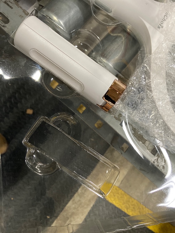 Photo 1 of ***BY THE PACKAGING, IT APPEARS THERE IS A PIECE MISSING. PLZ CONSULT PICTURES***YsChois Electric Fly Swatter Racket, Rechargeable Fly Zapper - 4000 Volt, Exclusive 2-in-1 Bug Zapper Racket - USB Charging, 1800mAh Li-Battery, Indoor & Outdoor Use, White