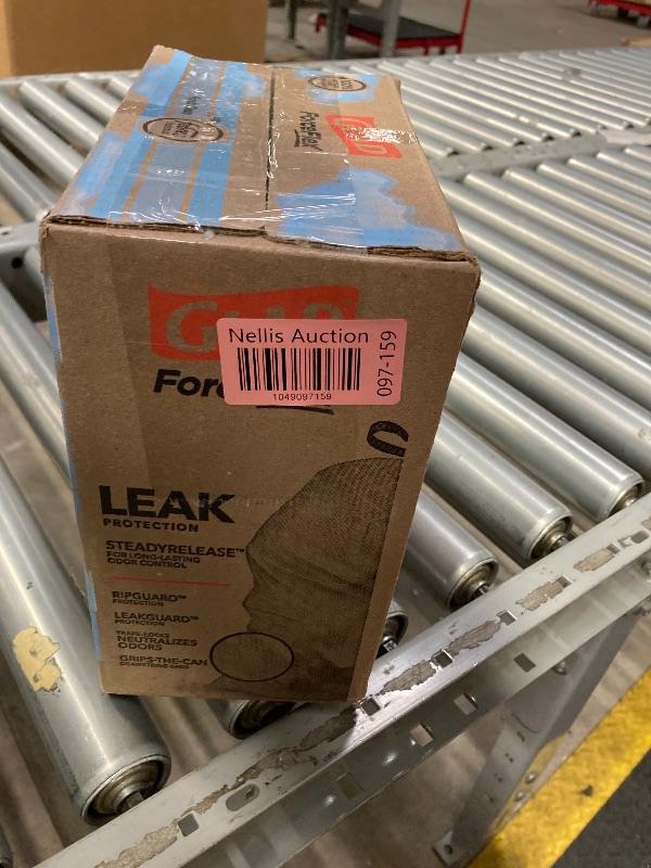Photo 1 of ***PLZ REFER TO PICTURE AS THERE ARE LOTS OF BAGS MISSING***Glad Tall Kitchen Drawstring Trash Bags - Odorshield 13 Gallon White Trash Bag, Febreze Fresh Clean, 110 Count***ACTUAL COUNT IS UNKNOWN***