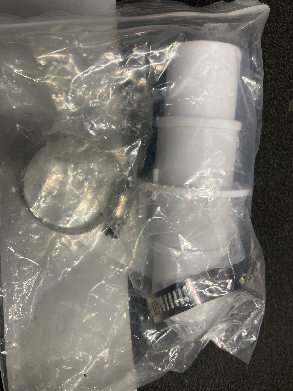 Photo 1 of ***THERE IS ONLY 1 CONNECTOR INCLUDED*REFER TO ACTUAL PICTURES***Pool Hose Adapter Connector, 1-1/4" or 1-1/2" Plastic Coupling for Swimming Pool Vacuum, Cleaner, and Filter Pump Hoses