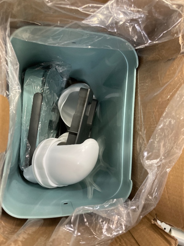 Photo 1 of ?Tgeyd Chicken Feeder and Chicken Waterer Set (3 Gallon/26 Pounds) - Hanging Automatic Chicken Feeder No Waste - Chicken Coop Accessories - Poultry Waterer