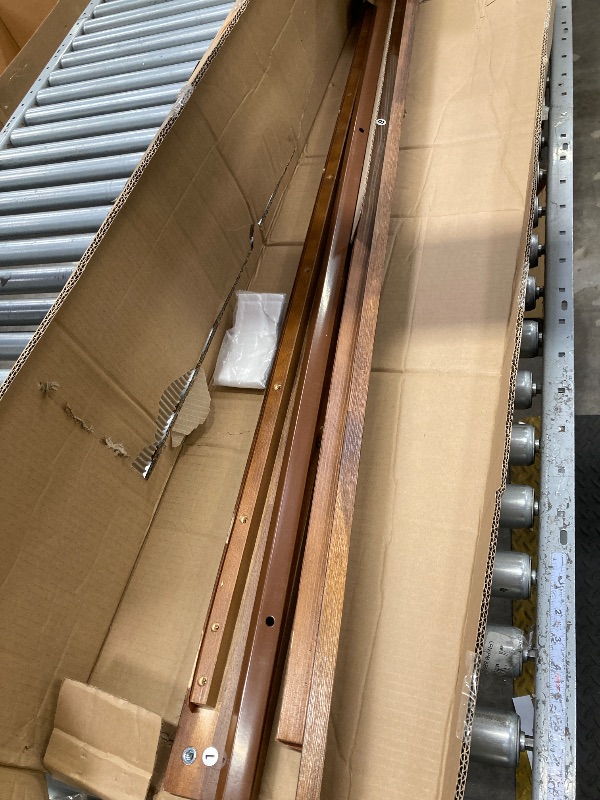 Photo 1 of ** PARTS ONLY ** - Walnut Finished Wood Size Headboard