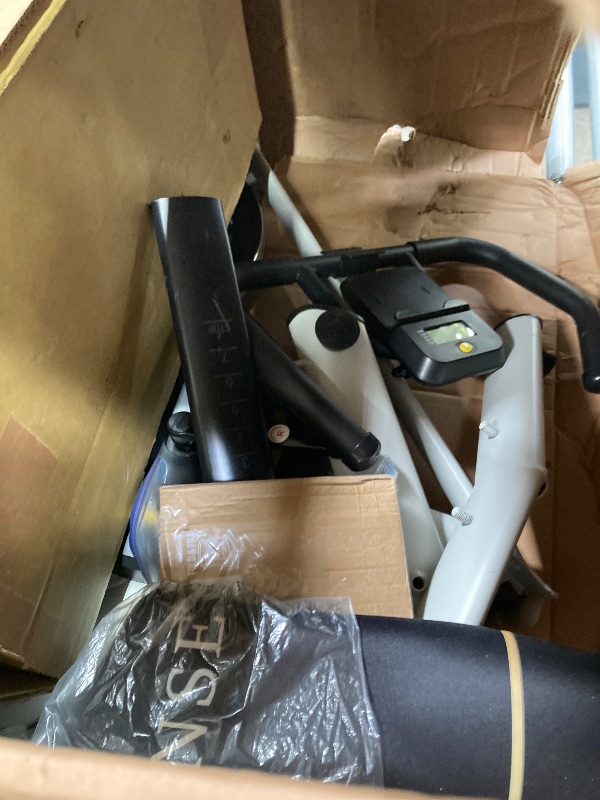 Photo 1 of **MISSING PARTS**Exercise Bike, Silent Magnetic Resistance Stationary Bike for Home with App Compatible, Indoor Cycling Bike with Anti-Slip Mat, 350lbs Weight Capacity Upgraded Seat with Digital Monitor &Tablet Mount