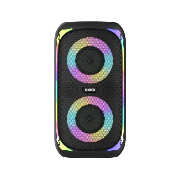 Photo 1 of ** Not Working** Parts Only ** Okko Sonic Bass V4 Portable Bluetooth Speaker with Microphone, LED Lighting
