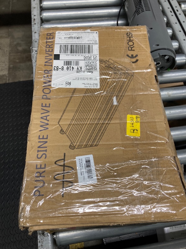 Photo 1 of ** Missing Parts ** 2000W Sump Pump Battery Backup Inverter, Primary Sump Pump Battery Backup System for Emergency and Power Outage, Pure Sine Wave Power Inverter, LCD Display