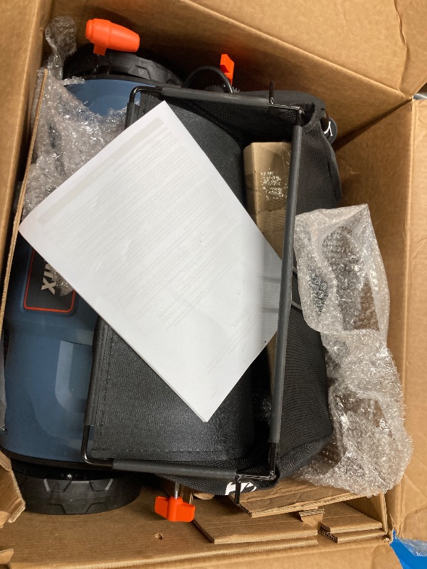 Photo 1 of ** Not Functional ** Parts Only ** SENIX Corded Dethatcher/Scarifier 2 in 1, 15" 13Amp, 5-Position Adjustment with Collection Bag, SCE13-M
