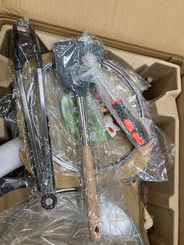 Photo 1 of ** Stock Picture for reference only ** SODAY Granite Kitchen Nonstick Cookware Set