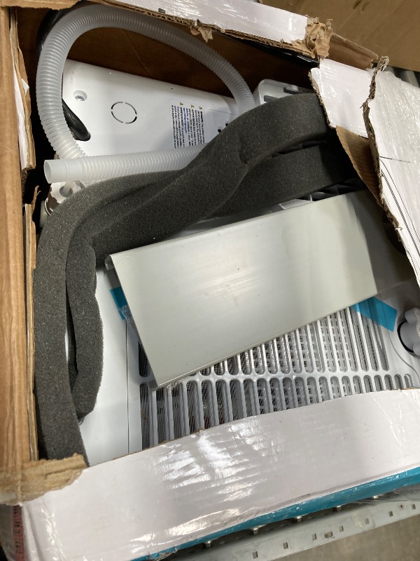 Photo 1 of ***(SELLING AS PARTS ONLY)*** Simzlife 14,000 BTU Portable Air Conditioner - Indoor Portable Air Cooler with Remote Control, grey
