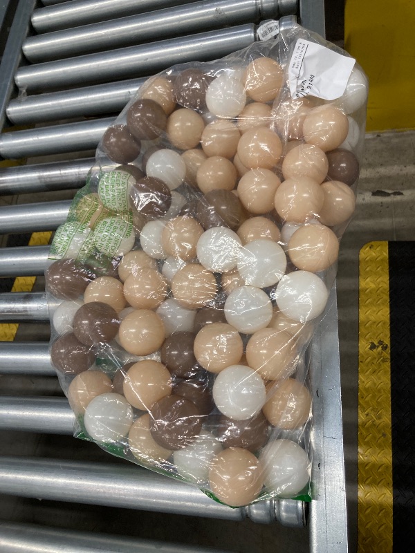 Photo 1 of ***(MISSING PIECES)*** GOGOSO Ball Pit Balls for Toddlers Phthalate-Free BPA-Free Non-Toxic Crush Proof Soft Plastic Play Balls Baby Kids Shape Tent Pool Playhouse Playpen Party Decor,Coffee Brown Beige,100PCS