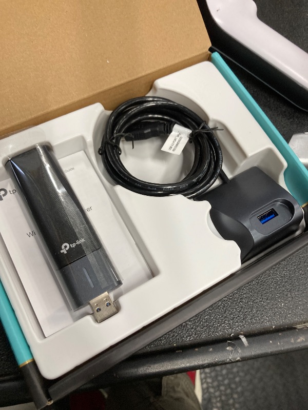 Photo 1 of TP-Link AXE5400 WiFi 6E USB Adapter for Desktop PC (Archer TXE70UH) Tri-Band Wireless Network Adapter, Ultra-Low Latency, MU-MIMO, OFDMA, Refined Security, WPA3, Supports Windows 11/10