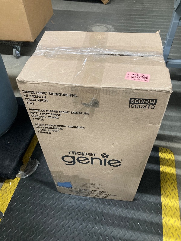 Photo 1 of **The photo is a reference, see the second photo**Diaper Genie Signature Gift Set | Includes Easy Roll Refill with 48 Bags | Holds Up to 2256 Newborn Diapers