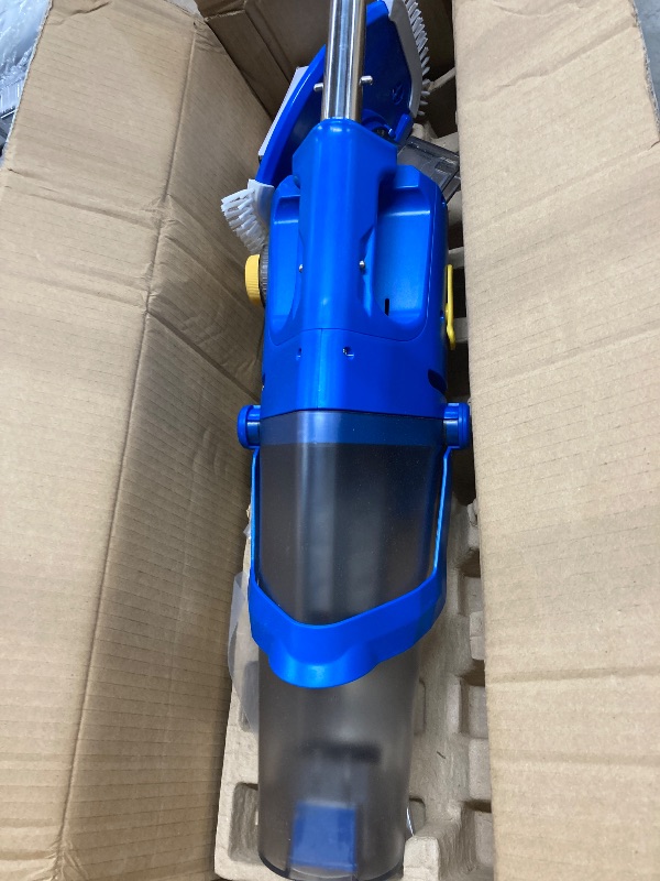 Photo 2 of Efurden Cordless Pool Vacuum, Handheld Pool Vacuum with Running Time up to 60-Minutes for Above Ground Pools, Spas and Hot Tubs, Blue