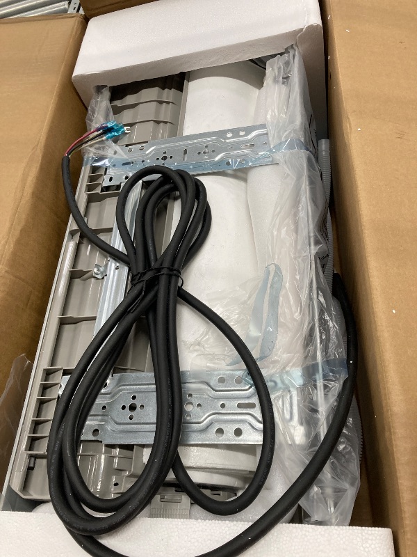 Photo 1 of **BOX 1 OF 2 ONLY/ONLY THE INDOOR UNIT/INCOMPLETE SET**YITAHOME 12000 BTU Mini Split Air Conditioner Heat Pump System, Wifi Enabled 20 SEER2 115V Inverter Ductless AC Cool Up to 750 Sq. Ft, Compatible with Alexa, Complete Installation Kit, White