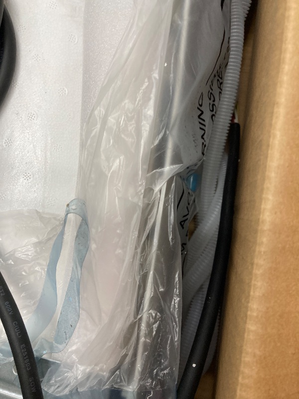 Photo 1 of **BOX 1 OF 2 ONLY/ONLY THE INDOOR UNIT/INCOMPLETE SET**YITAHOME 12000 BTU Mini Split Air Conditioner Heat Pump System, Wifi Enabled 20 SEER2 115V Inverter Ductless AC Cool Up to 750 Sq. Ft, Compatible with Alexa, Complete Installation Kit, White