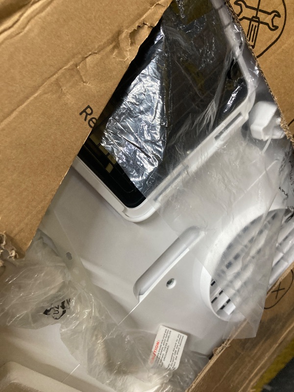 Photo 1 of 14,000 BTU Inverter Portable Air Conditioner Cools Up to 750 Sq. Ft with Dual Hose, 4-in-1 Portable AC Unit with Remote Control & Installation Kits for Large Room, 3 Speed, 24 Timer