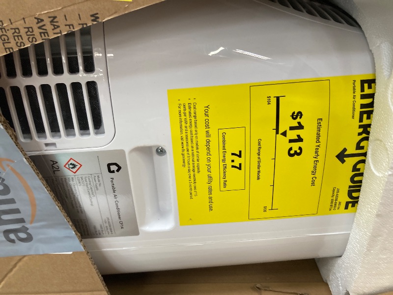 Photo 1 of 14000 BTU Portable Air Conditioners Cools Up to 750 Sq.Ft, 3-IN-1 Free Standing Cooling AC Unit with Fan & Dehumidifier, Includes Remote Control & Window Kit, Smart/Sleep Mode, Auto Swing, 24H Timer