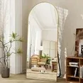 Photo 1 of **USED*8Beautypeak 71"x27.1" Arch Full Length Mirror Oversized Floor Mirrors, Gold
