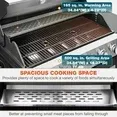 Photo 1 of **USED**Alpha Joy Stainless Steel 6-Burner Propane Gas Grill with Side Burner

